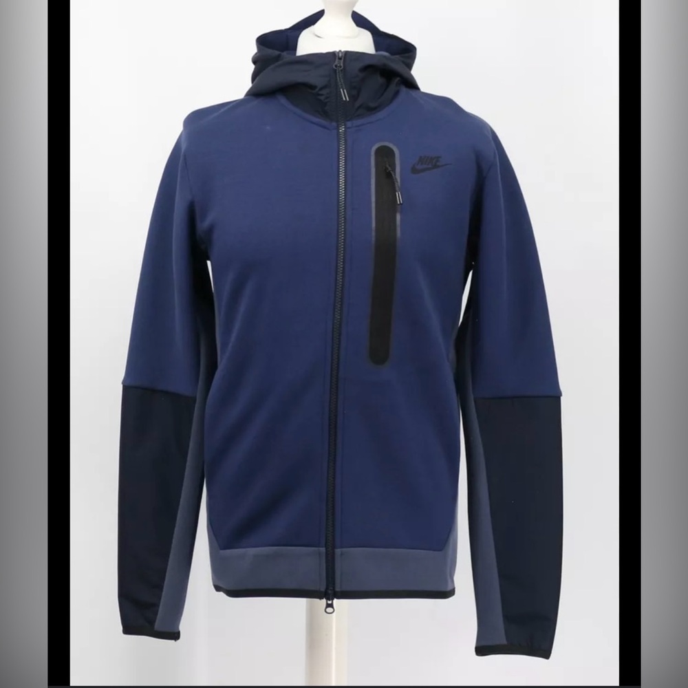 NIKE TECH FLEECE ZIP THERMAL WOVEN HOODIE XXL